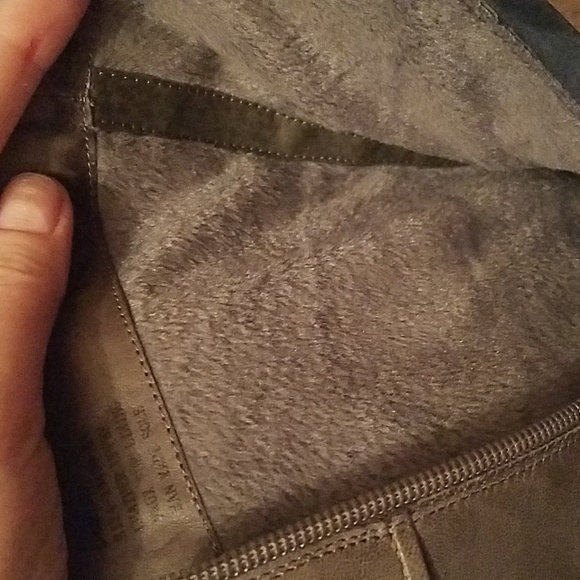 Miz Mooz size 7.5 Gray Heeled slouchy Boot - Picture 12 of 12